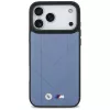 BMW M Quilted Logo MagSafe -kotelo iPhone 17 Pro Max sininen