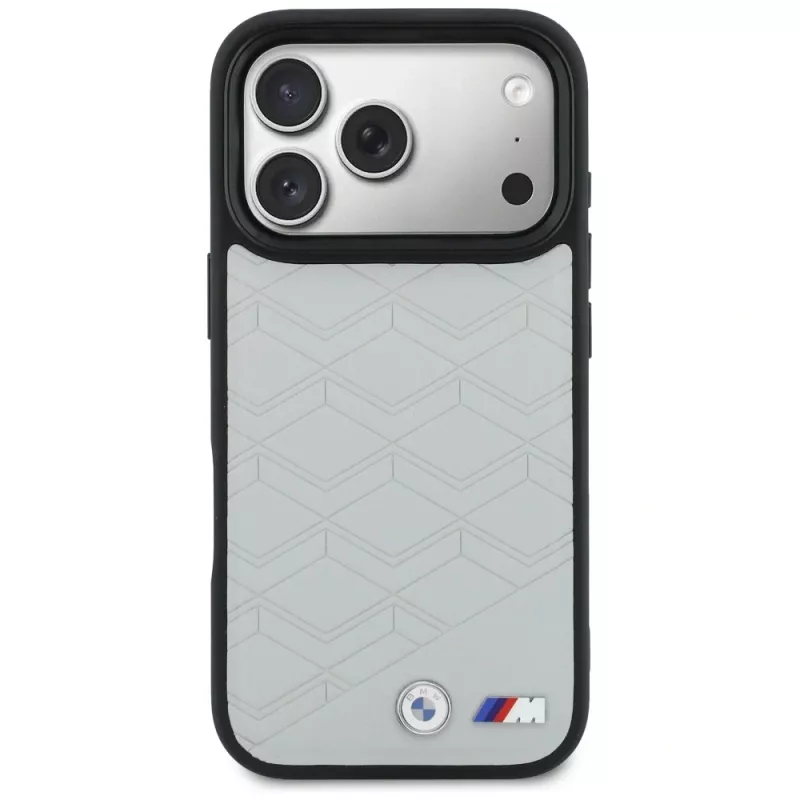 BMW M Shape Logo MagSafe -kotelo iPhone 17 Pro Max harmaa