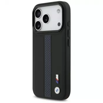 BMW M Perforated Stripe Logo MagSafe -kotelo iPhone 17 Pro sininen