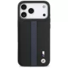 BMW M Perforated Stripe Logo MagSafe -kotelo iPhone 17 Pro Max sininen