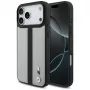 BMW M Perforated Stripe Logo MagSafe -kotelo iPhone 17 Pro Max harmaa
