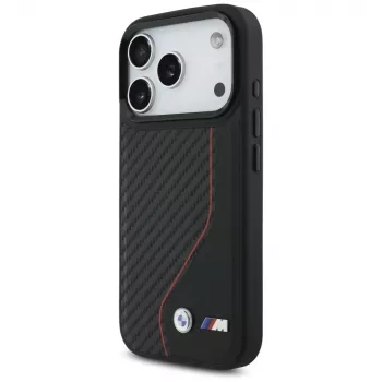 BMW M Carbon Line & Logo MagSafe -kotelo Apple iPhone 17 Pro punainen