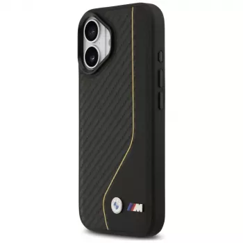 BMW M Carbon Line & Logo MagSafe -kotelo iPhone 17 keltainen