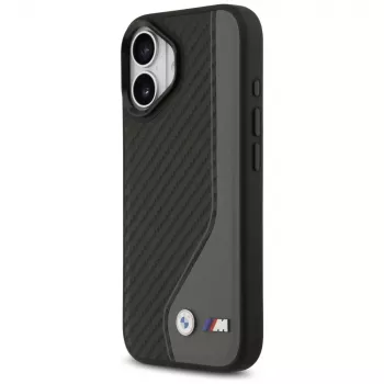BMW M Carbon Logo MagSafe -kotelo iPhone 17 antrasiitti