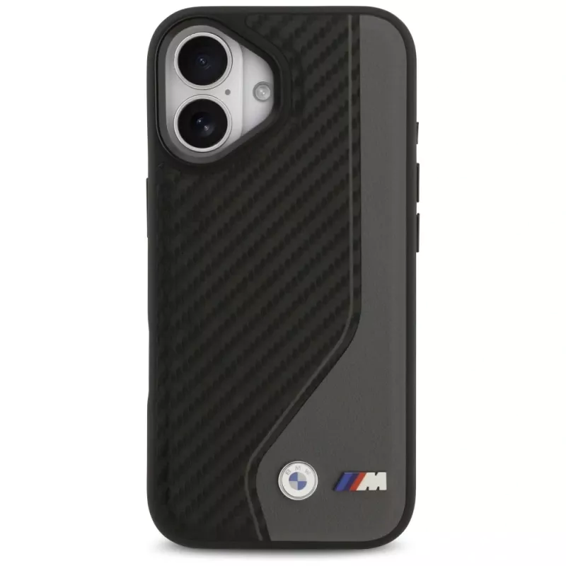 BMW M Carbon Logo MagSafe -kotelo iPhone 17 antrasiitti