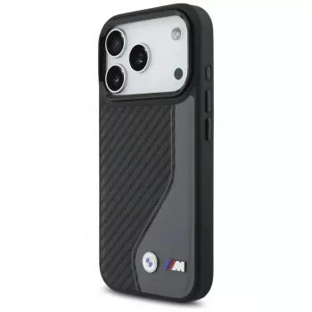 BMW M Carbon Logo MagSafe -kotelo iPhone 17 Pro antrasiitti