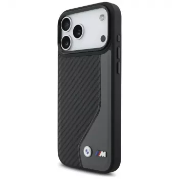 BMW M Carbon Logo MagSafe -kotelo Apple iPhone 17 Pro Max antrasiitti