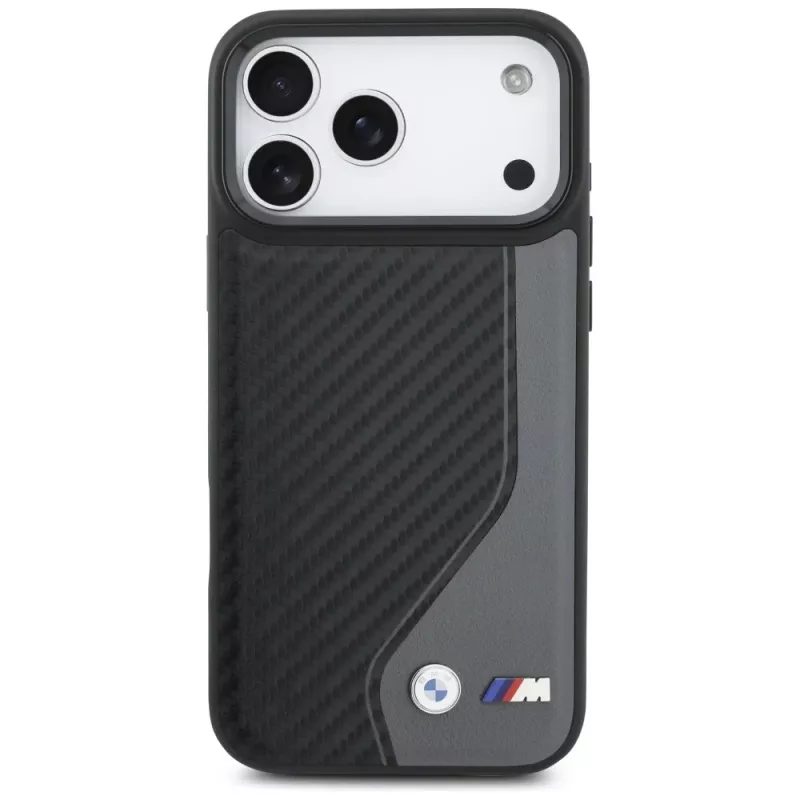 BMW M Carbon Logo MagSafe -kotelo Apple iPhone 17 Pro Max antrasiitti