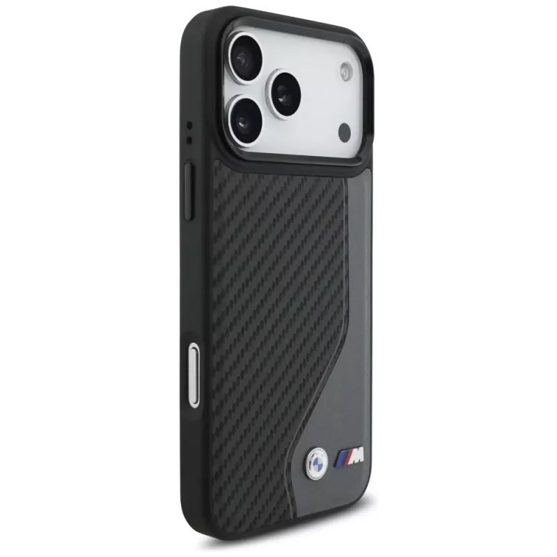 BMW M Carbon Logo MagSafe -kotelo Apple iPhone 17 Pro Max antrasiitti