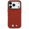 BMW M Series Metal Logo MagSafe Back Cover Apple iPhone 17 Pro, punainen