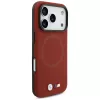 BMW M Series Metal Logo MagSafe Back Cover Apple iPhone 17 Pro, punainen