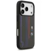 BMW M Kevlar Lines & Logo MagSafe Case iPhone 17 Pro musta
