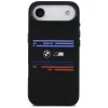 BMW M Silicon Horizontal Line MagSafe -kotelo iPhone Airille, musta