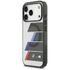BMW M IML Metal Buttons Tricolor Lines MagSafe Case Apple iPhone 17 Pro, anthrazit