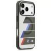 BMW M IML Metal Buttons TricolorLines MagSafe -kotelo iPhone 17 Pro Maxille, antrasiitti