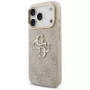 Guess 4G Big Classic Logo Big Strap Metal Buttons -kotelo Apple iPhone 17 Prolle, pinkki
