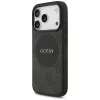 Guess 4G Circle Classic Logo MagSafe -kotelo iPhone 17 Prolle (musta)