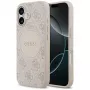 Guess 4G Circle Classic Logo MagSafe -kotelo iPhone 17:lle - pinkki