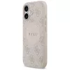 Guess 4G Circle Classic Logo MagSafe -kotelo iPhone 17:lle - pinkki