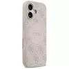 Guess 4G Circle Classic Logo MagSafe -kotelo iPhone 17:lle - pinkki
