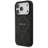 Guess 4G Ring Classic Logo MagSafe -kotelo iPhone 17 Prolle (musta)