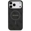 Guess 4G Ring Classic Logo MagSafe -kotelo iPhone 17 Pro Max (musta)