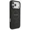 Guess 4G Ring Classic Logo MagSafe -kotelo iPhone 17 Pro Max (musta)