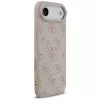 Guess 4G Ring Classic Logo MagSafe -kotelo iPhone Air, pinkki