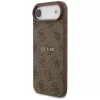Guess 4G Ring Classic Logo MagSafe -kotelo iPhone Air, ruskea