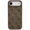 Guess 4G Ring Classic Logo MagSafe -kotelo iPhone Air, ruskea