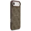 Guess 4G Ring Classic Logo MagSafe -kotelo iPhone Air, ruskea