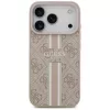 Guess 4G Printed Stripes MagSafe -kotelo iPhone 17 Pro (pinkki)