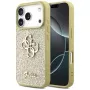 Guess Fixed Glitter Big 4G -suojakotelo Apple iPhone 17 Pro, kulta
