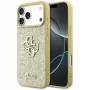 Guess Fixed Glitter Big 4G -kotelo iPhone 17 Pro Max (kulta)