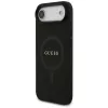 Guess Saffiano Classic Logo MagSafe -kotelo iPhone Air, musta