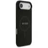 Guess Saffiano Classic Logo MagSafe -kotelo iPhone Air, musta