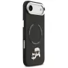 KARL LAGERFELD Karl & Choupette Pins MagSafe -kotelo iPhone Air, musta