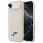KARL LAGERFELD Karl & Choupette Pins MagSafe-suojakuori Apple iPhone Air -puhelimelle - beige