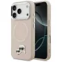 Karl Lagerfeld Karl & Choupette Pins MagSafe -kotelo iPhone 17 Pro, pinkki