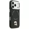 KARL LAGERFELD Karl Pin MagSafe -kotelo Apple iPhone 17 Pro - musta