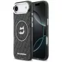 Karl Lagerfeld IML Choupette Head Logo MagSafe-suojakuori Apple iPhone Air -puhelimelle - musta