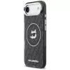 Karl Lagerfeld IML Choupette Head Logo MagSafe-suojakuori Apple iPhone Air -puhelimelle - musta