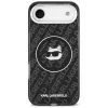 Karl Lagerfeld IML Choupette Head Logo MagSafe-suojakuori Apple iPhone Air -puhelimelle - musta
