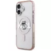 Karl Lagerfeld IML Choupette Sketch Logo MagSafe -kotelo iPhone 17, pinkki
