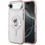 Karl Lagerfeld IML Choupette Sketch Logo MagSafe -kotelo iPhone Air, pinkki