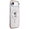 Karl Lagerfeld IML Choupette Sketch Logo MagSafe -kotelo iPhone Air, pinkki