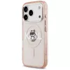 Karl Lagerfeld IML Choupette Sketch Logo MagSafe -suojakotelo iPhone 17 Pro - pinkki