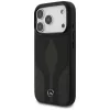 Mercedes Leather The Move MagSafe -suojakotelo iPhone 17 Pro - musta