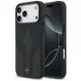 Mercedes Leather The Move MagSafe -suojakotelo iPhone 17 Pro Max - musta