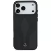 Mercedes Leather The Move MagSafe -suojakotelo iPhone 17 Pro Max - musta